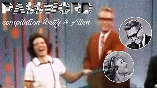 Funny moments Betty White & Allen Ludden Password 1963-1967 (chronological order)