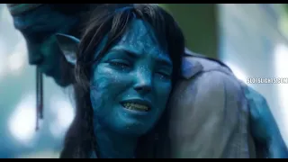 Kiri suffers a seizure when she met her biological mother in spirit tree - Avatar The Way of Water