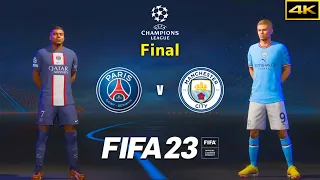 FIFA 23 - PSG vs. MANCHESTER CITY - UEFA Champions League Final 2022/23 - PS5™ [4K]