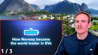 American Reacts To - How Norway Built An EV Utopia While The U.S. Is Struggling To Go Electric  1/3