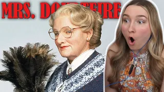 I Watched Mrs. Doubtfire (1993) For the FIRST Time - My New FAVORITE Movie!