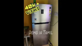 Samsung convertible 5 in 1 fridge  Demo video RT39M5538S9 in Tamil