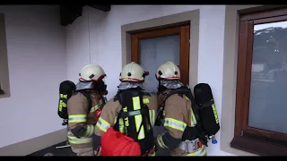 Freiwillige Feuerwehr Scheffau - Gemeinschaftsübung Altersheim