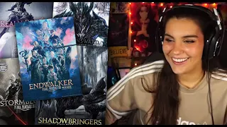 FFXIV All Cinematic Trailers Reaction!