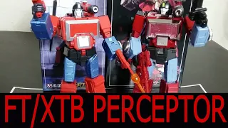 XTransbots MX-27 Janssen Perceptor AND FansToys FT-46 Tesla Perceptor 2.0