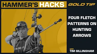 Hammer’s Hack #3 - The Benefit of Four Fletch Patterns on Hunting Arrows