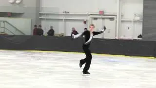 Oleksiy Melnyk (17) - Eastern Sectional Championships ,   Novice Men-SP, 9 November 2012