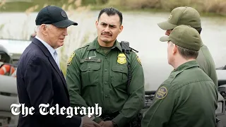 Watch in full: President Biden visits US-Mexico border