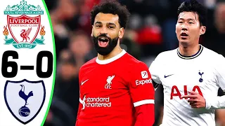 Liverpool vs Tottenham 6-0 - All Goals and Highlights - 2024 🔥 SALAH