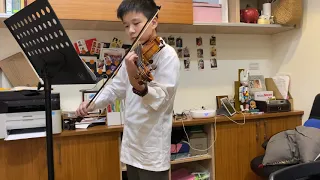 Mozart violin concerto No.2 in D major 2nd. （20201106practice)