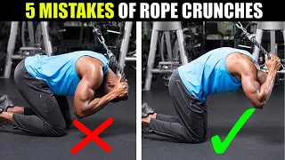 5 BIGGEST Mistakes of ABS ROPE CRUNCHES (एब्स की एक्सरसाइज का महा पाप)