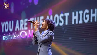 6 Minutes of Inspirational Worship by Minister Esther Oji | You're the Most High #cozaglobal