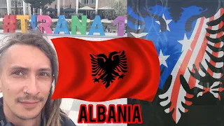 Албания - часть 1 /Тирана / Полиция остановила после комендантского часа / Tirana / Аlbania / Police