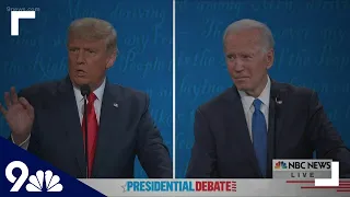 Trump, Biden face off in second presidential debate