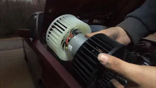 E36 blower motor replacement