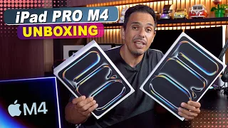 Unboxing + Hands On - iPad Pro M4, Oled, 11 e 13 Polegadas Completão PT BR #macmasi #ipadprom4 #ptbr