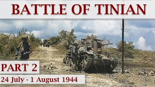 Battle of Tinian 1944 / Part 2 – Swift and Easy Victory