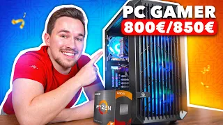 JE TESTE UN PC GAMER À 800€ / 850€ (puissant & pas cher)