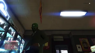 Grand Theft Auto V robbery with just a simple baseball