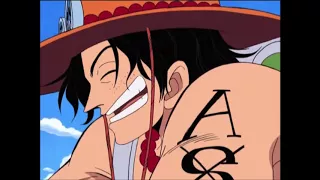 La tripulacion conoce al hermano de Luffy, "Puño de Fuego" Ace! - one piece sub español