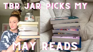 tbr jar picks my may reads!! 📖🌈🩵