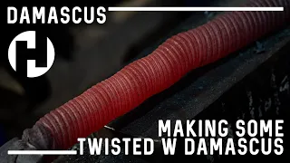 How to Make Twisted W's Damascus