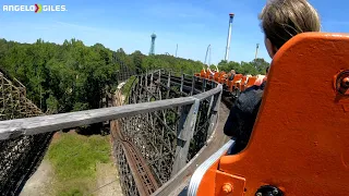 GRIZZLY NEW FOR 2023 BACK SEAT POV 4K 60FPS Kings Dominion