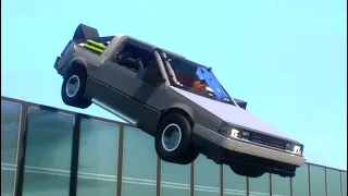 Building Cars Falls Crashes #6! Brick Rigs Compilation! Fails! Mods! LEGO City! Toy Destruction!