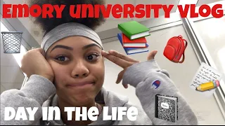 Emory University Vlog!!! Day in the Life of an Emory Student: Classes, Studying, Food, Clubs, etc