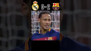 Real Madrid vs Barcelona 2016 La Liga Highlights #football #youtube #shorts