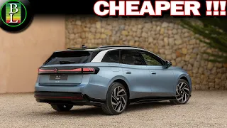 The VW Id.7 Tourer is cheaper than the Normal version