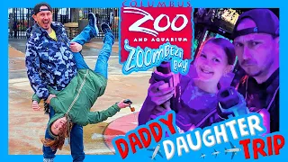 🐘🐆 Columbus Zoo vs Secrets of The Zoo 🐧🦒 Daddy Daughter Adventure!