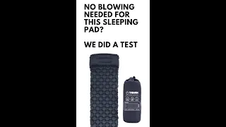 Tahan EZ Inflatable Ultralight Sleeping Pad | No Blowing Needed, Seriously?