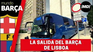 El Barça deja Lisboa y regresa a Barcelona
