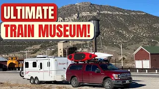 Free Camping in Ely Nevada - Exploring the Railway Museum