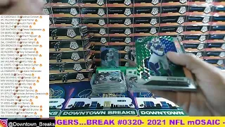 BREAK #0320   NFL X100 HANGERS = BANGERS, 11 GENESIS, 2 STAINED GLSS, 1 HoF BUST