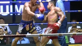 Muay Thai Fight - Pornsanae vs E.T. - Rajadamnern Stadium Bangkok, 9th November 2014