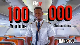 Airline Pilot 100K Subscribers THANK YOU - FlyJV