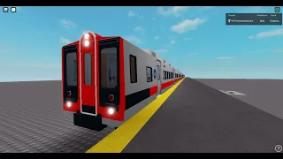 Walkthrough Tour of a Brand New Metro North Kawasaki M8 on Roblox