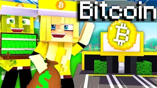 ISY & FLO ARBEITEN 1 TAG bei BITCOIN?! - Minecraft ALLTAG