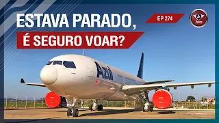 O que é feito com os AVIÕES PARADOS durante a pandemia para VOLTAREM A VOAR?