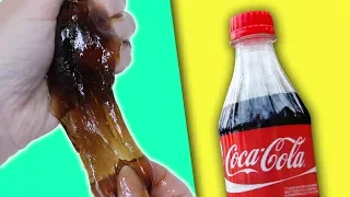 SLIME Z COCA COLI! Jak zrobić slime bez kleju, bez boraksu, bez maseczki | Galaretkowy Slime DIY