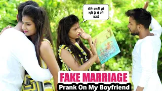 Marriage fixed Prank on my Boyfriend💔 || Gone emotional😭 || Gully Boy Prank ||