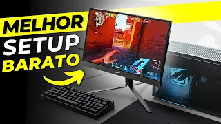 Montei o Setup Gamer MAIS BARATO e COMPLETO 2023 - (MELHOR CUSTO BENEFÍCIO)