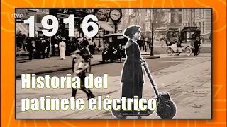 La historia del patinete eléctrico