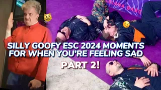 MORE silly goofy ESC2024 szn moments to distract u from the mess esc2024 really was 💜💚♥️