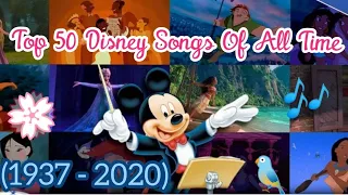 Top 50 Disney Songs Of All Time (1937 - 2020) /Play On The DISNEY Music