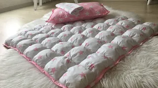 Making a Baby Nest Fluffy Comforter Set 😍