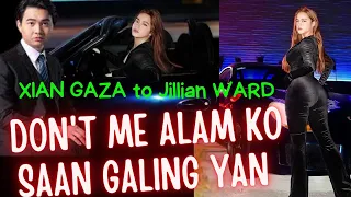 XIAN GAZA may PASABHOG sa SECRET behind the PORSCHE SPORTS CAR ni JILLIAN WARD