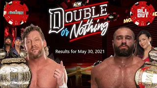 AEW Double or Nothing 2021 Results